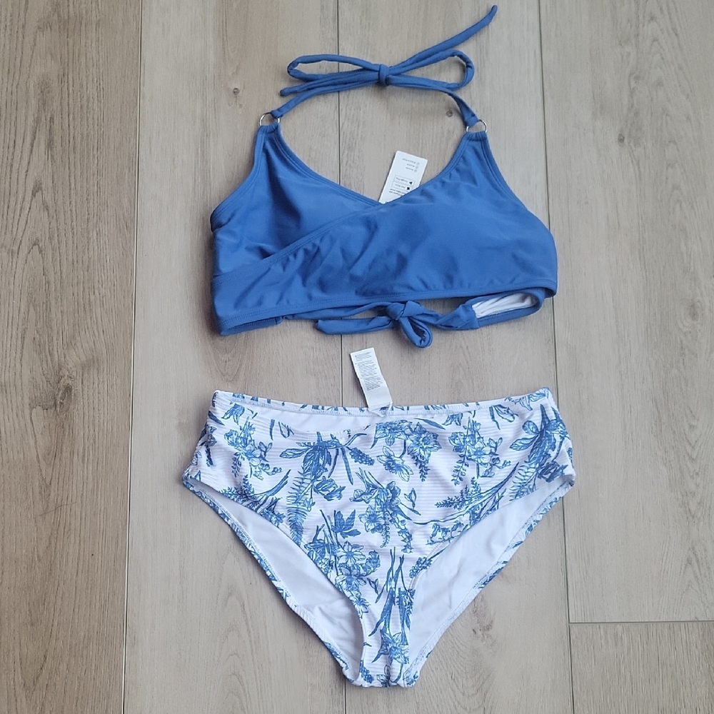 Periwinkel Blue Bikini Swim Suit Set